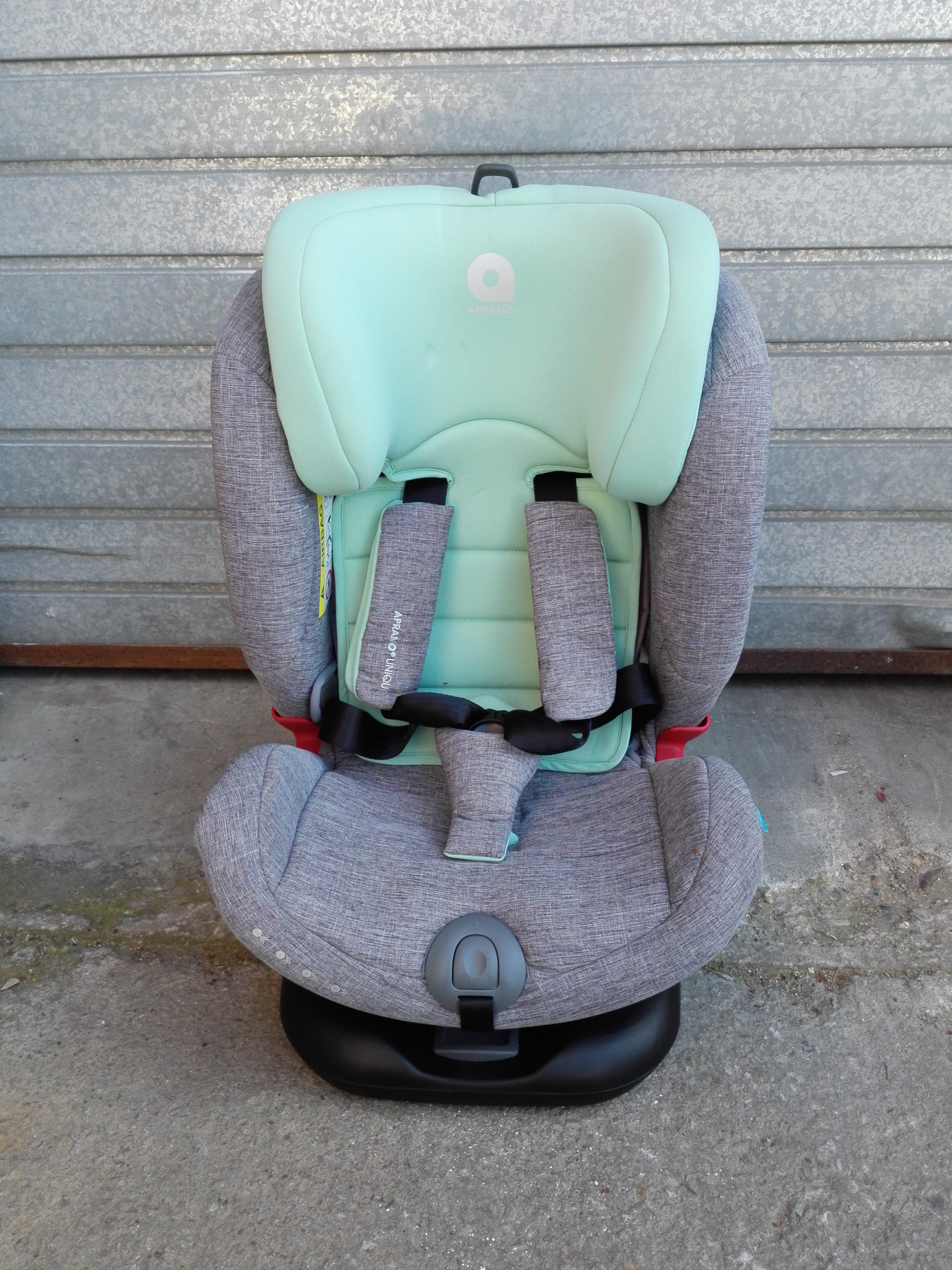 silla infantil +cojin bebe 0-12 años seguridad coche apramo unique 67x44x46 1u